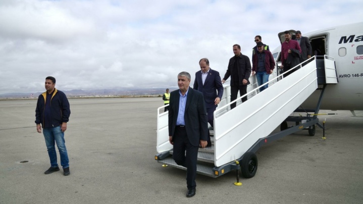 سفر معاون رئیس‌جمهور و رئیس سازمان انرژی اتمی به استان اردبیل