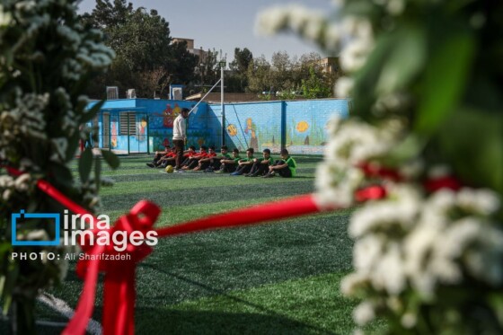 فتتاح المپیاد ورزشی درون مدرسه‌ای