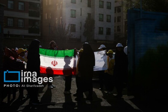 فتتاح المپیاد ورزشی درون مدرسه‌ای