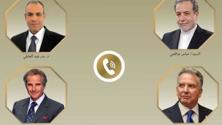 رایزنی تلفنی وزیر خارجه مصر با عراقچی، گروسی و ویتکاف درباره پرونده هسته‌ای ایران