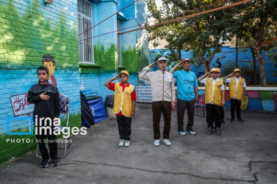 فتتاح المپیاد ورزشی درون مدرسهای