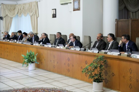 جلسه هیئت دولت