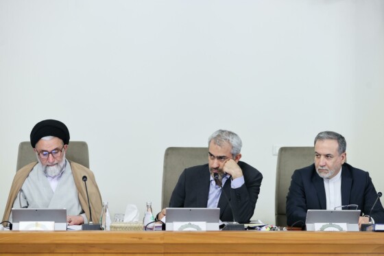 جلسه هیئت دولت