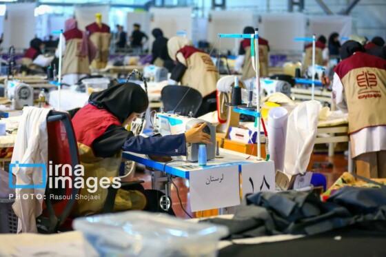 بازدید سخنگوی دولت از نمایشگاه ملی مهارت