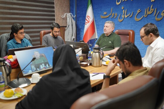 دومین نشست رئیس شورای اطلاع‌رسانی دولت با شورای مشاوران نسل زد