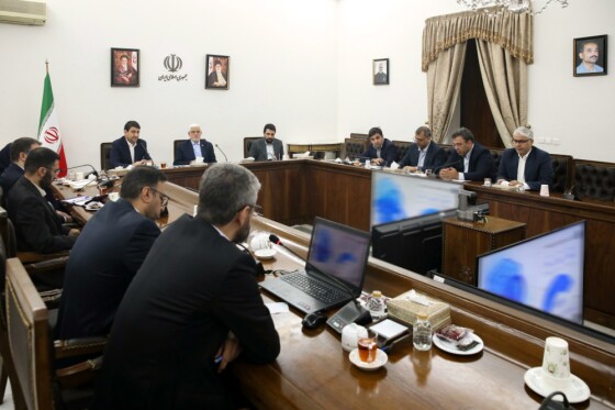 جلسه‌ معاون اول درخصوص توسعه شبکه ملی اطلاعات