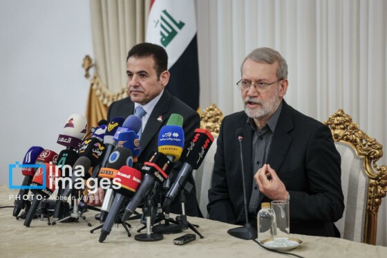 کنفرانس مشترک مطبوعاتی دبیر شورای عالی امنیت ملی و مشاور امنیت ملی عراق