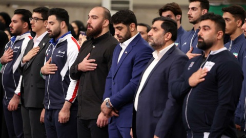 فیلم/ مدال‌آوری شما در این روزهای جنگ نرم، ارزش مضاعف دارد چون دشمن به‌دنبال افسرده و ناامید کردن ملّت است