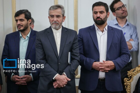 کنفرانس مشترک مطبوعاتی دبیر شورای عالی امنیت ملی و مشاور امنیت ملی عراق