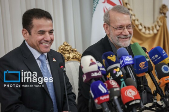 کنفرانس مشترک مطبوعاتی دبیر شورای عالی امنیت ملی و مشاور امنیت ملی عراق