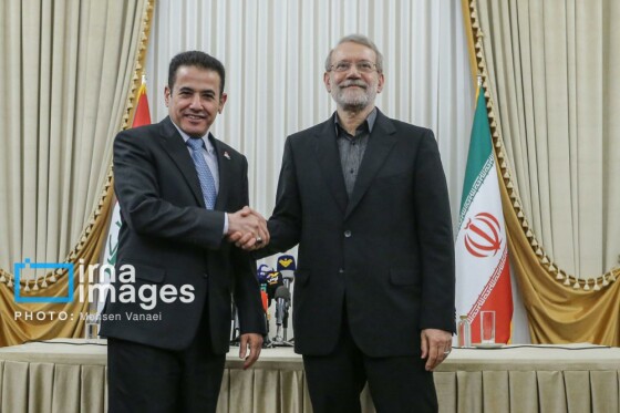 کنفرانس مشترک مطبوعاتی دبیر شورای عالی امنیت ملی و مشاور امنیت ملی عراق