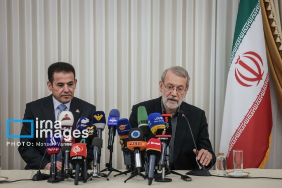 کنفرانس مشترک مطبوعاتی دبیر شورای عالی امنیت ملی و مشاور امنیت ملی عراق