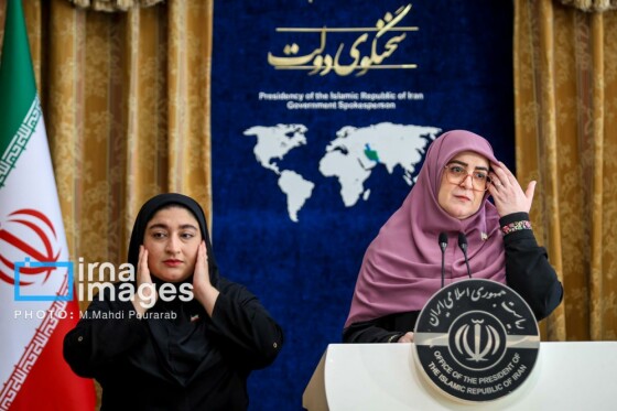 نشست خبری سخنگوی دولت