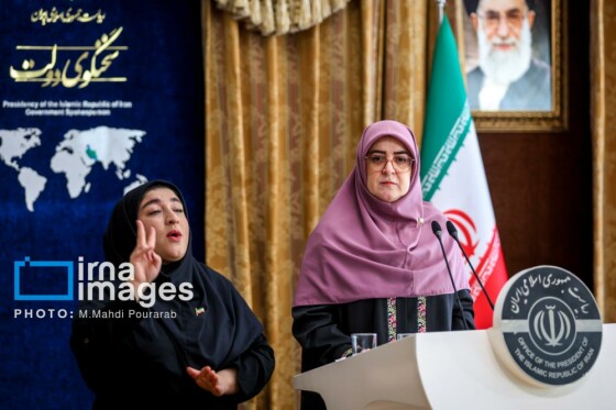 نشست خبری سخنگوی دولت