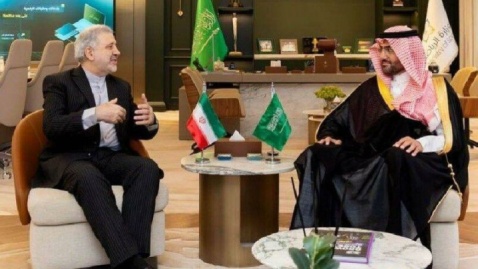 دیدار سفیر ایران در ریاض با قائم مقام وزیر ورزش عربستان سعودی