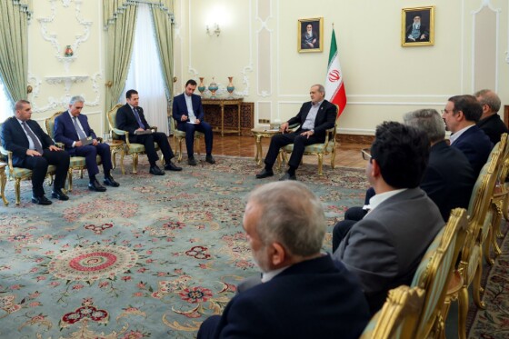 دیدار مشاور امنیت ملی عراق با رئیس جمهور