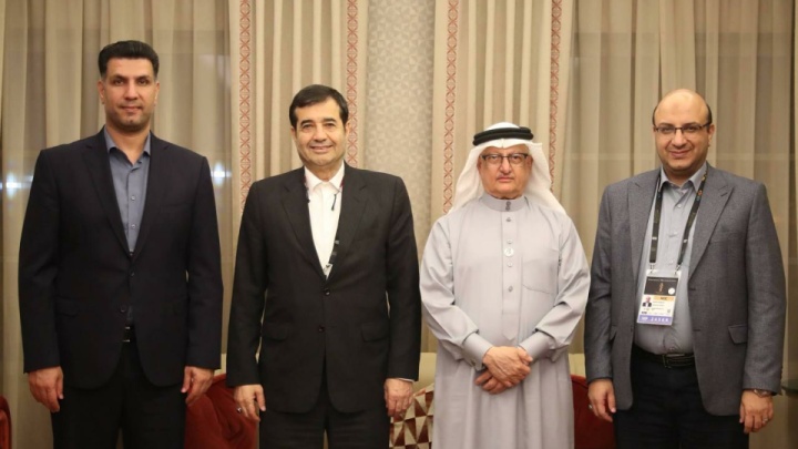 وزیر ورزش و جوانان با استقبال رئیس اجرایی سازمان کل ورزش پادشاهی وارد بحرین شد
