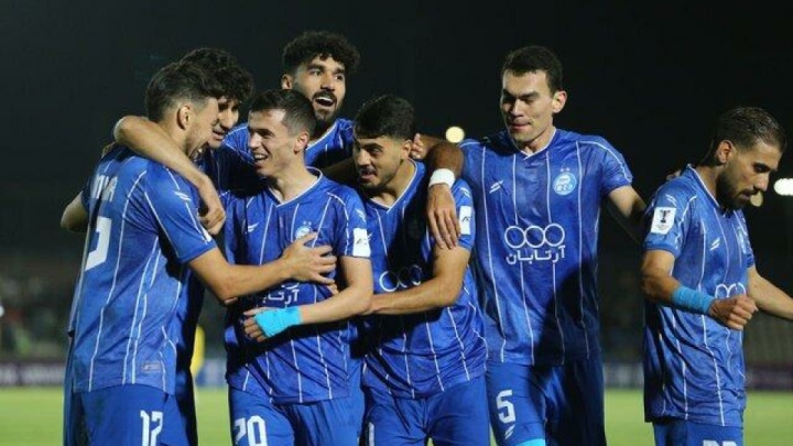 استقلال ۲ - ۰ الوحدات/ برد نوبرانه آبی‌ها در آسیا