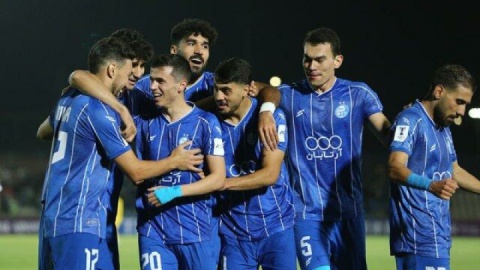 استقلال ۲ - ۰ الوحدات/ برد نوبرانه آبی‌ها در آسیا