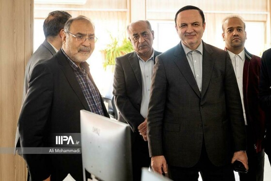 بازدید رضا مسرور از روزنامه ایران