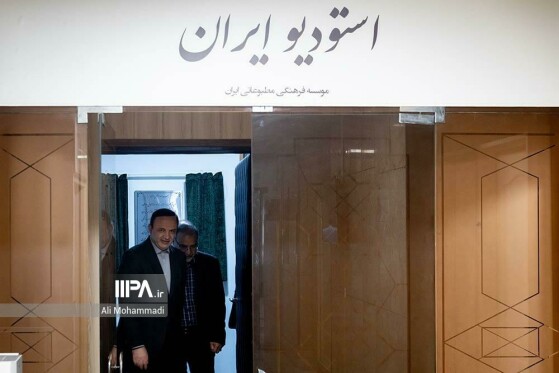 بازدید رضا مسرور از روزنامه ایران