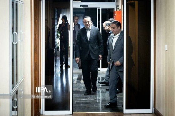 بازدید رضا مسرور از روزنامه ایران