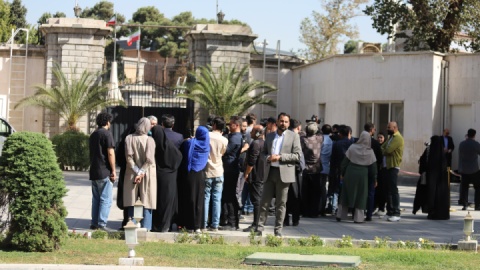 فیلم/ در حاشیه حیاط دولت