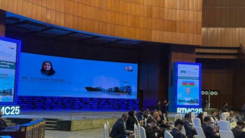 فیلم / سخنرانی وزیر راه و شهرسازی در اجلاس منطقه‌ای حمل‌ونقل در اسلام‌آباد