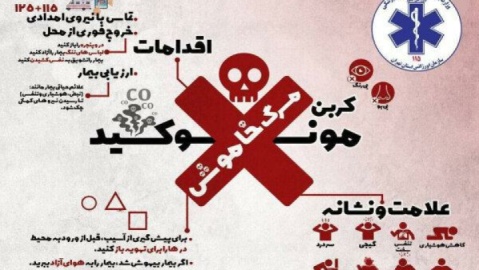 مسمومیت ۸ نفر با گاز مونوکسید کربن در دماوند