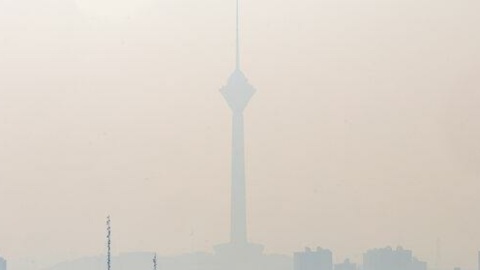 هوای تهران آلوده است