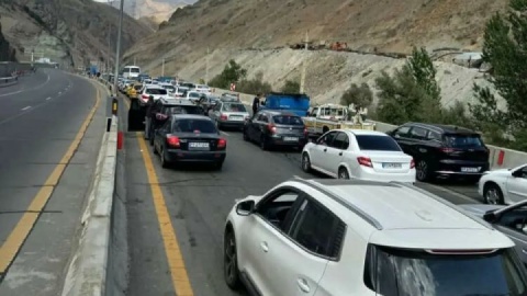 ترافیک سنگین در خروجی مازندران؛ کندوان و هراز یک‌طرفه می‌شود