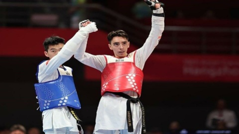 حاجی موسایی نایب قهرمان تکواندوی جهان شد