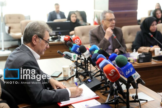 نشست خبری مدیر عامل سازمان بیمه سلامت ایران