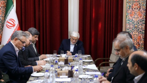 گزارش تصویری/ دیدار معاون اول رئیس جمهور با اعضای اتحادیه انجمن‌های علوم اجتماعی