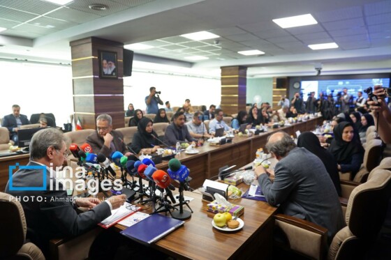 نشست خبری مدیر عامل سازمان بیمه سلامت ایران