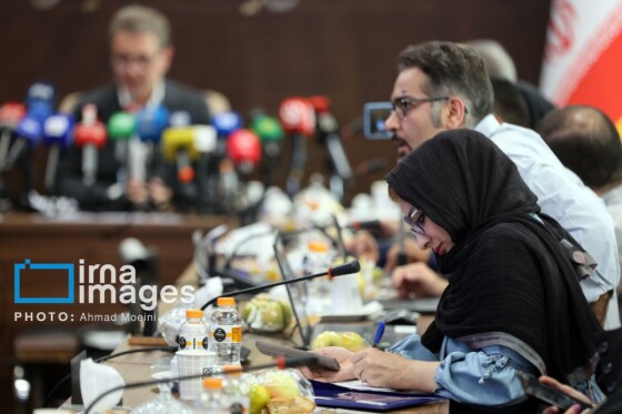 نشست خبری مدیر عامل سازمان بیمه سلامت ایران