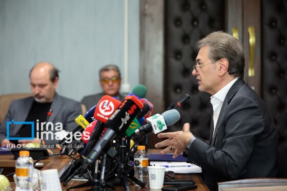 نشست خبری مدیر عامل سازمان بیمه سلامت ایران