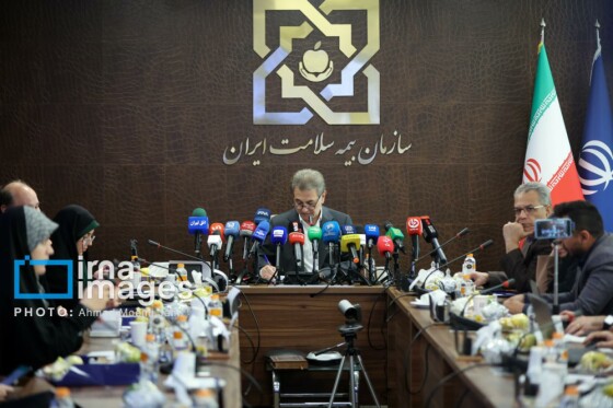 نشست خبری مدیر عامل سازمان بیمه سلامت ایران