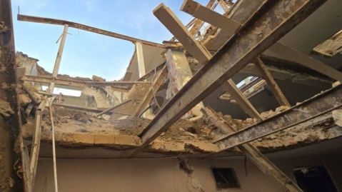 فیلم/ ریزش مرگبار ساختمان قدیمی در خیابان جمهوری تهران