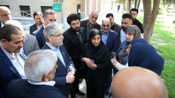 بازدید وزیر علوم، تحقیقات و فناوری از آزمایشگاه‌ها، شرکت‌های دانش بنیان و مراکز تحقیقاتی دانشگاه تربیت مدرس