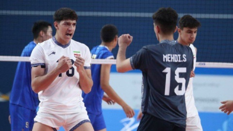 بازی‌های آسیایی جوانان؛ صعود والیبال به نیمه‌نهایی با شکست مغولستان