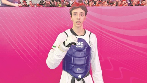 طلسم مدال طلای تکواندو شکسته نشد