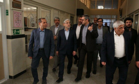 بازدید وزیر علوم، تحقیقات و فناوری از آزمایشگاه‌ها، شرکت‌های دانش بنیان و مراکز تحقیقاتی دانشگاه تربیت مدرس