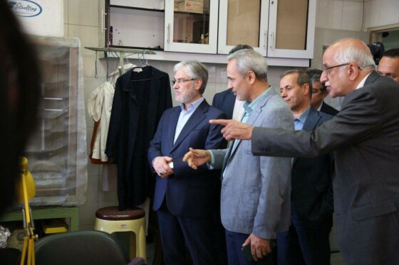 بازدید وزیر علوم، تحقیقات و فناوری از آزمایشگاه‌ها، شرکت‌های دانش بنیان و مراکز تحقیقاتی دانشگاه تربیت مدرس