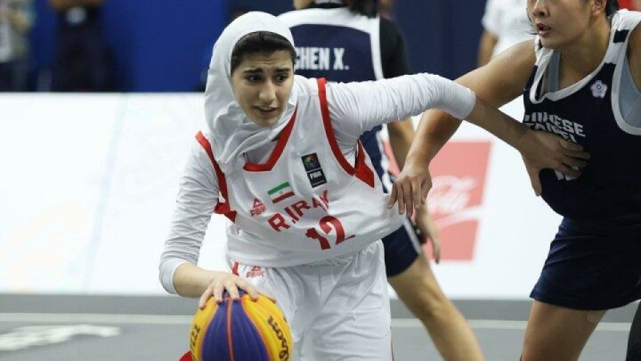 دختران بسکتبال ایران به مدال نقره رسیدند