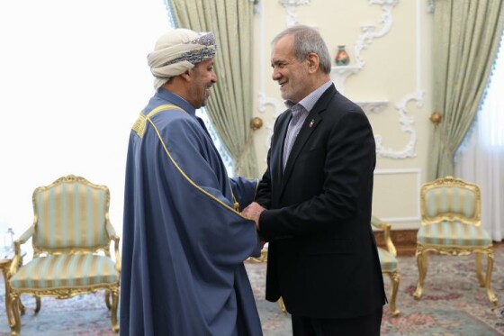 دیدار وزیر کشور عمان با رئیس جمهور پزشکیان