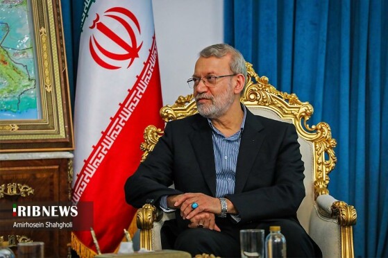 دیدار وزیر کشور عمان با علی لاریجانی