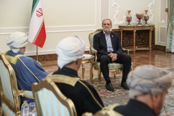 دیدار وزیر کشور عمان با رئیس جمهور پزشکیان