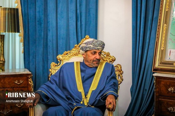 دیدار وزیر کشور عمان با علی لاریجانی