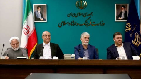 گزارش تصویری/ دیدار وزیر فرهنگ با استاندار، نمایندگان مجلس و اهالی فرهنگ، هنر و رسانه کرمانشاه